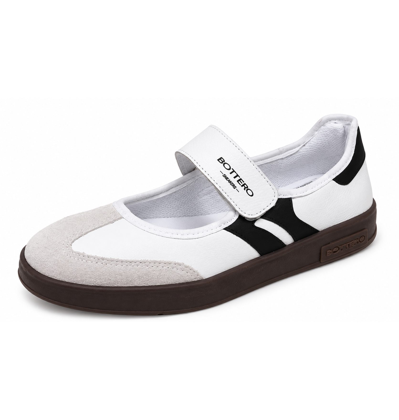 Tênis Feminino Bottero Sapatilha Couro Camurça 364916
